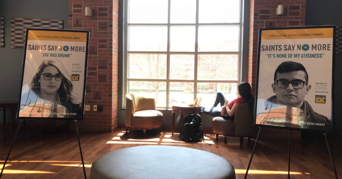 How One College Created a Student-Driven NO MORE Campaign for Sexual Assault Awareness Month