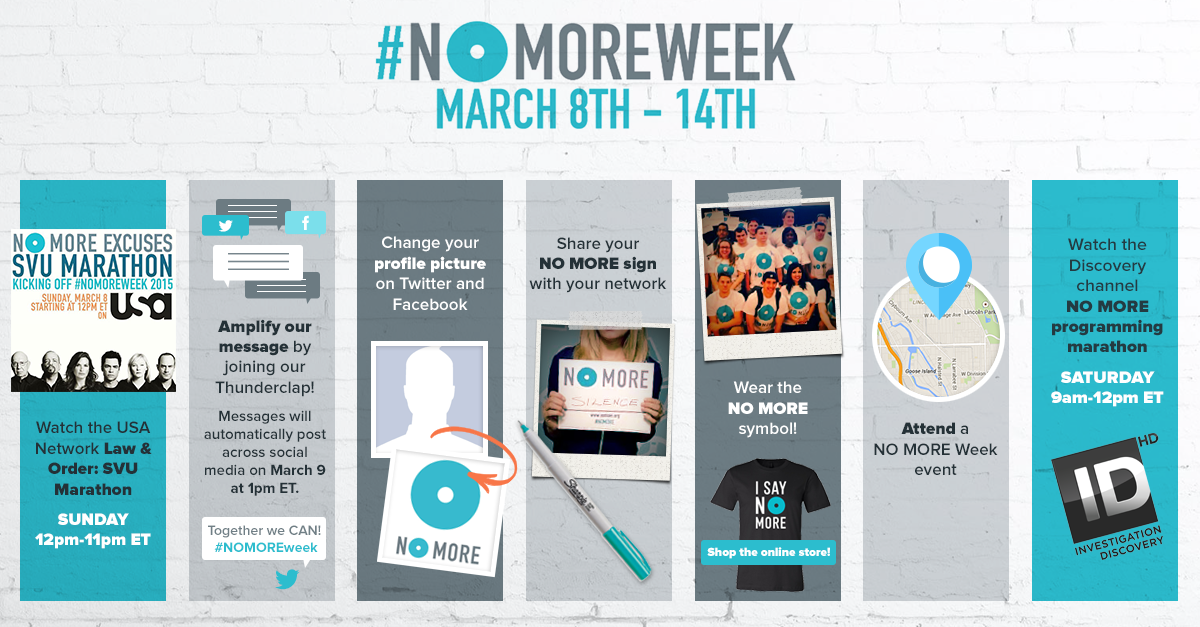 TUNE IN AND SPEAK OUT: NO MORE WEEK IS HERE!